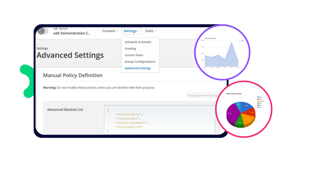 new versions open edx