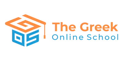 the greek online school logo