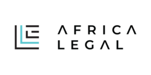 The Africa Legal logo featuring a stylized letter L icon next to the text Africa Legal.
